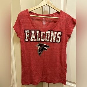 NFL Falcons Tee T-shirt, Women's/Girl size L